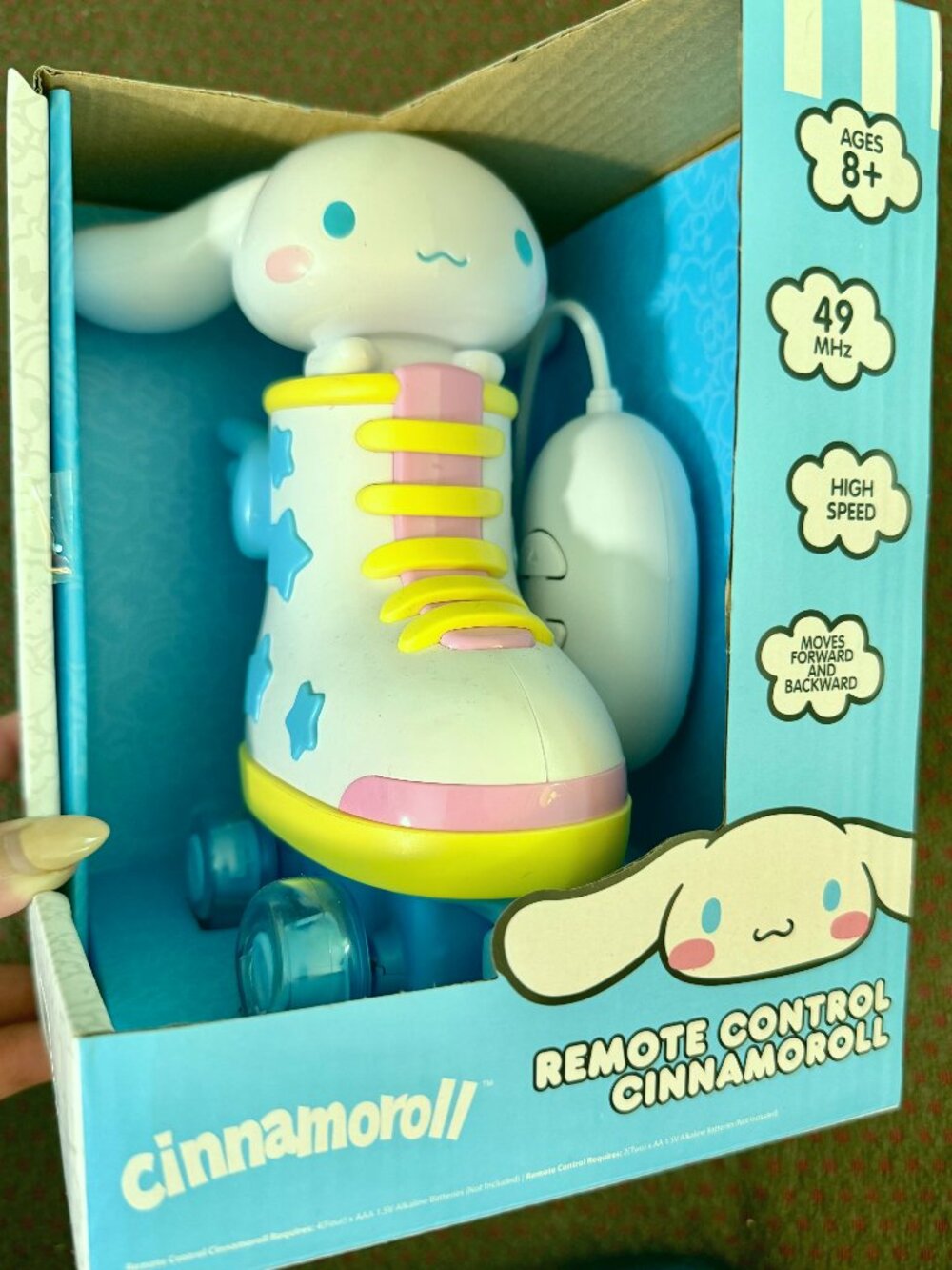 Cinnamoroll Remote Control Rollerskate Sanrio Hello Kitty and Friends RC NEW Box